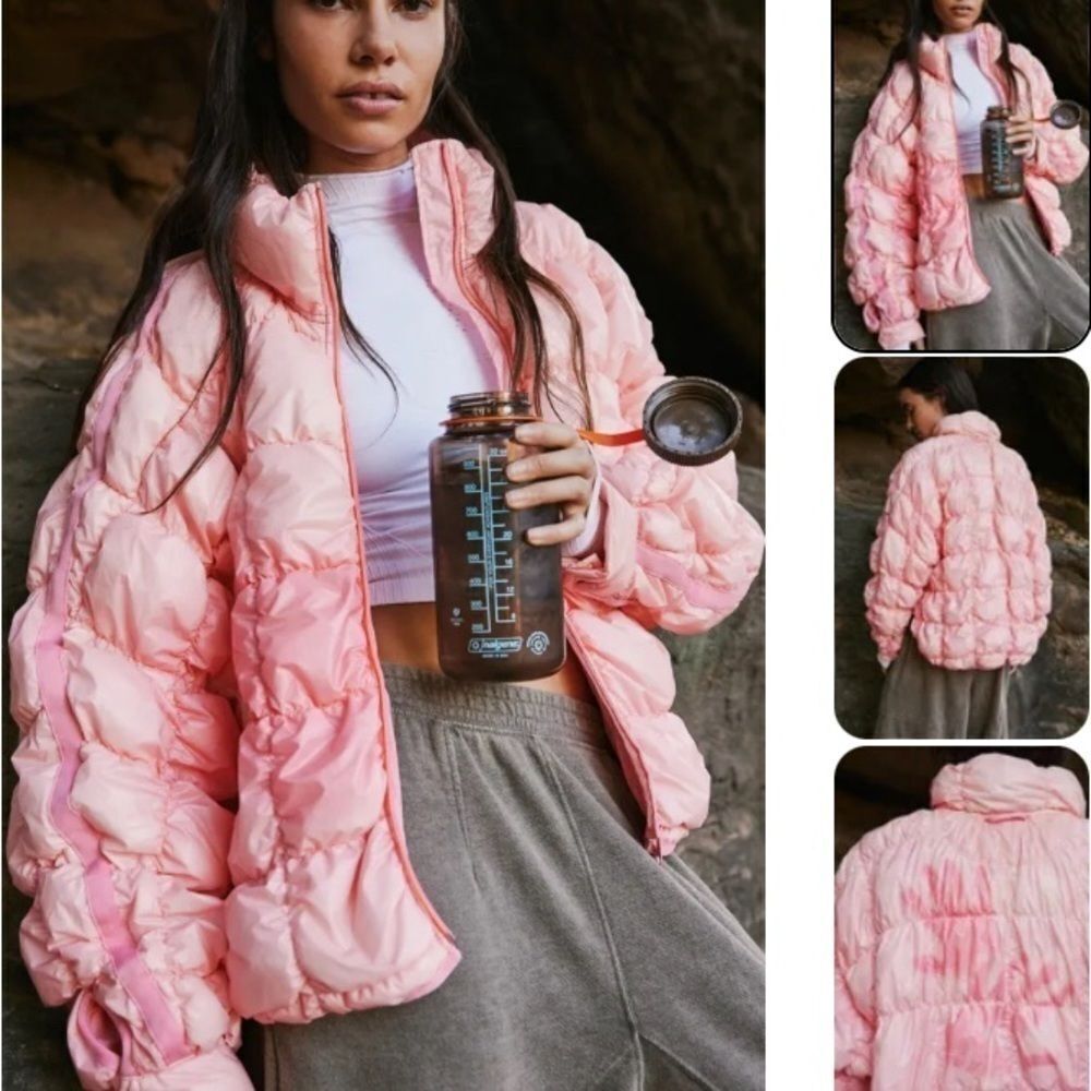 Free People Color Changing Scrunch Pippa Packable Puffer XS